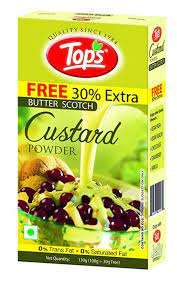 TOPS CUSTARD BUTTERSCOTCH 100g                  